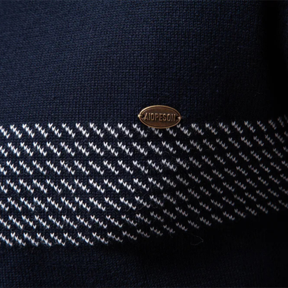 Smart Men's Zip Knit Casual Sweater
