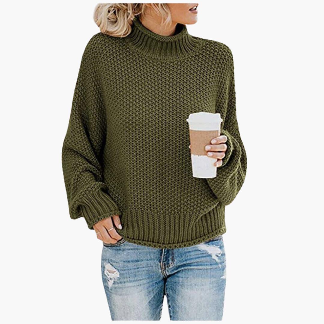 Warm Crew Neck Women's Sweater
