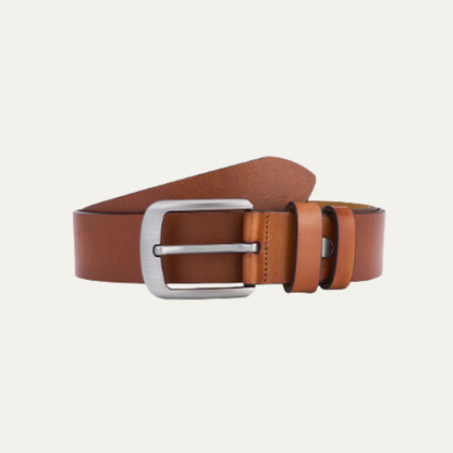 Premium Leather Traditional Strap Belt for Men - Nocini