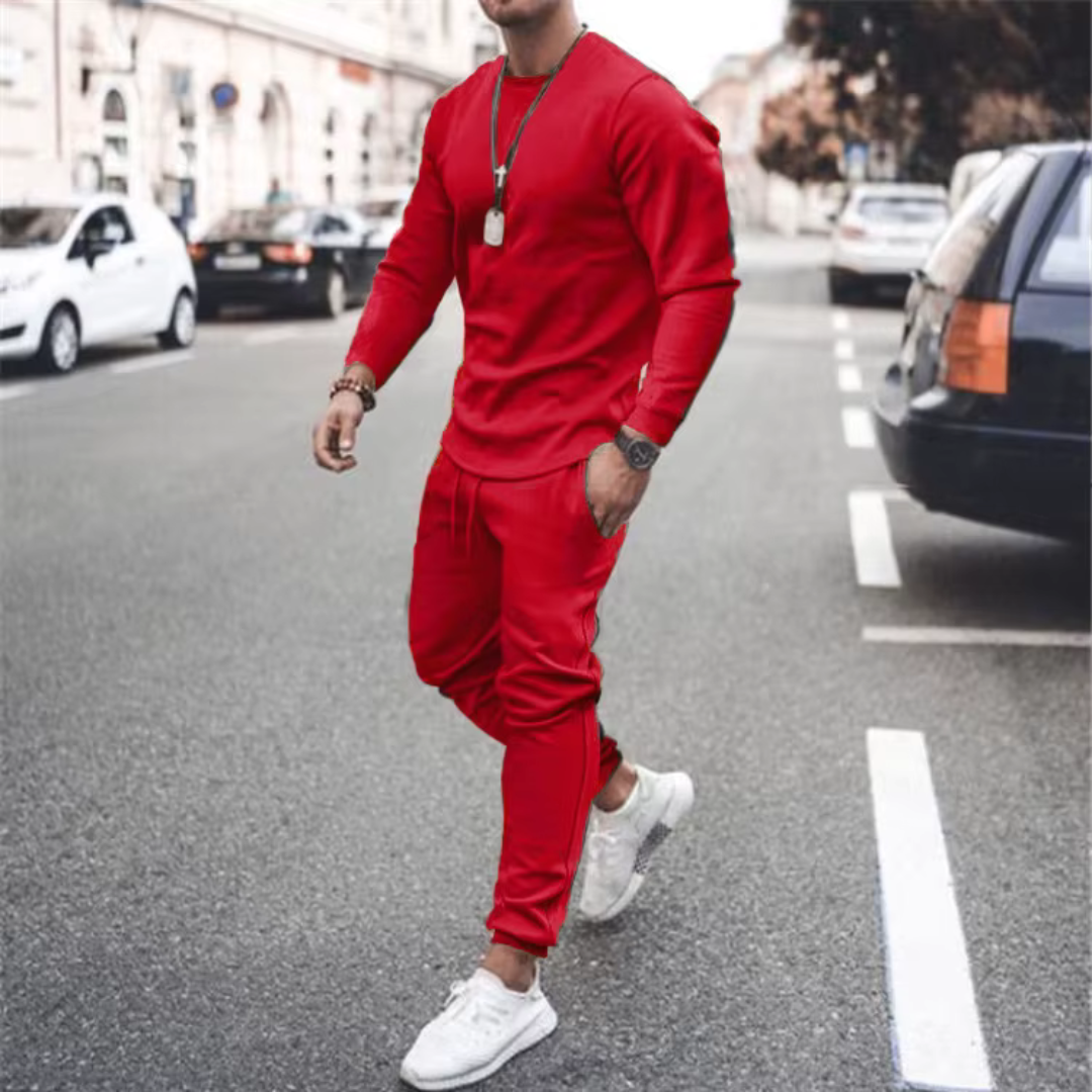 Relaxed Fit Mens 2 Piece Suit