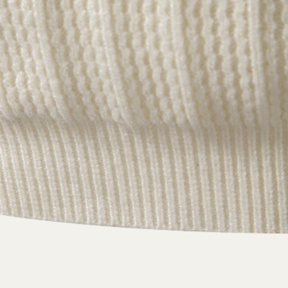 Classic Men's Zip Neck Soft Knit Sweater