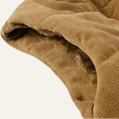 Warm Men's Corduroy Quilted Bodywarmer