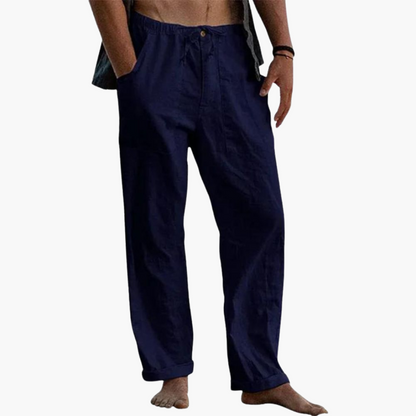 Comfortable Casual Mens Pants Loose Fit Waist