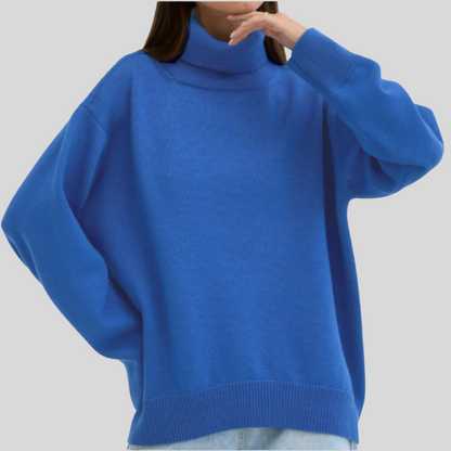 Warm Crew Neck Winter Sweater for Women