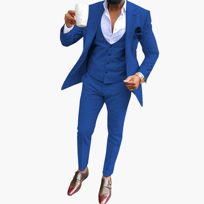 Men's 3 Piece Slim Fit Suit Set
