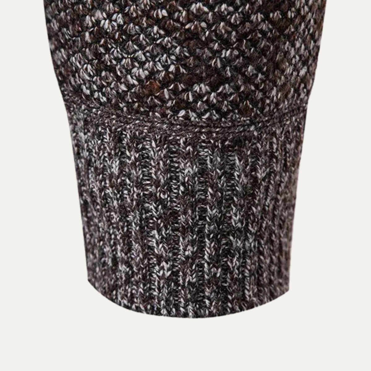 Cozy Men's Warm Knitted Zipper Jacket