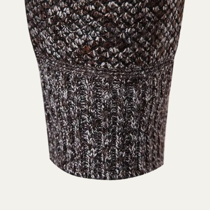 Cozy Men's Warm Knitted Zipper Jacket