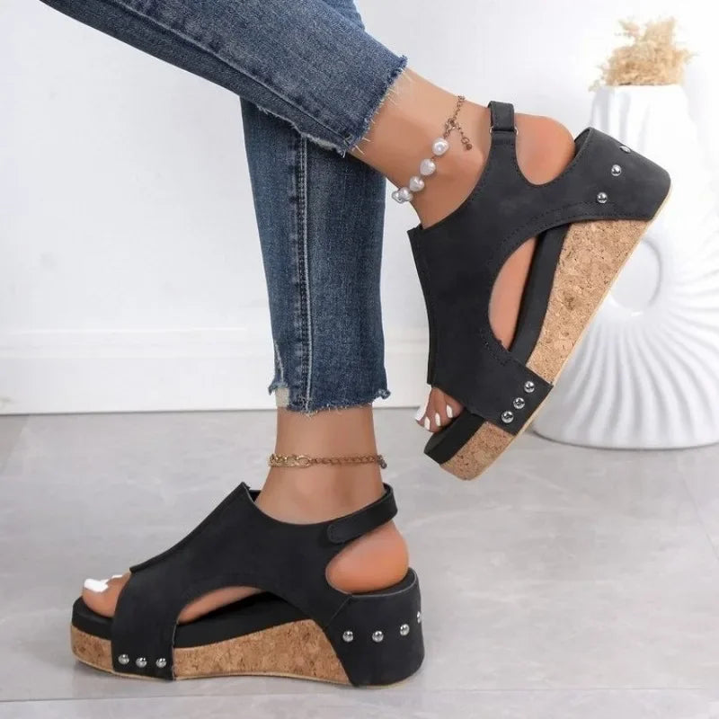 Trendy High Heel Summer Sandals