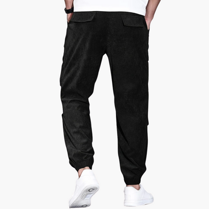 Comfortable Mens Corduroy Trousers with Pockets