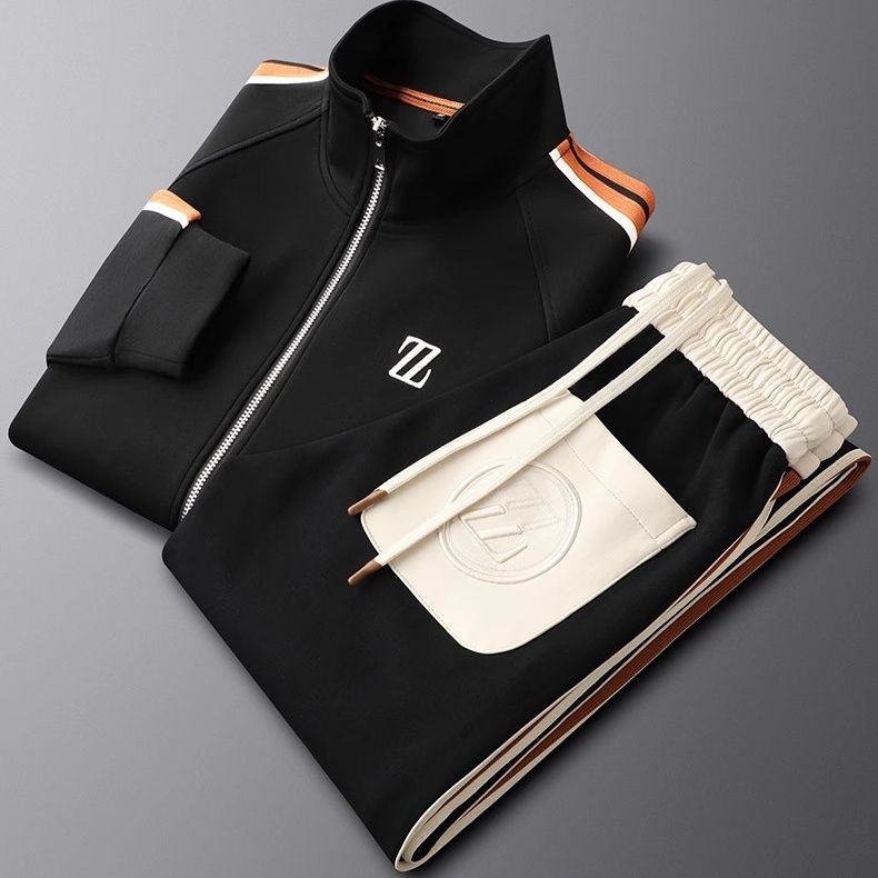 Men's Sporty Running Suit Set