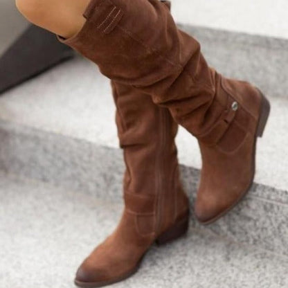 Classic Low Heel Women's Boots