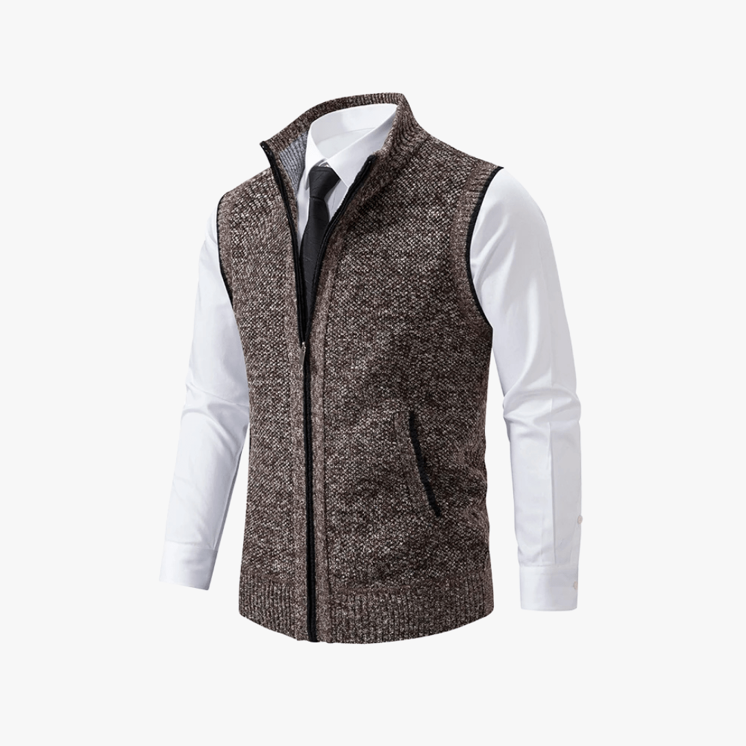 Casual Zip Up Men's Sweater Jacket