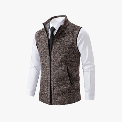 Casual Zip Up Men's Sweater Jacket