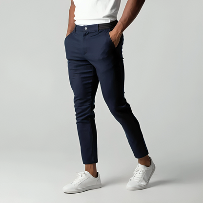 Comfortable Mens Khaki Pants Classic Fit