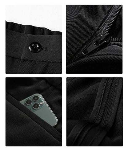 Comfortable Mens Chino Pants Loose Fit Style