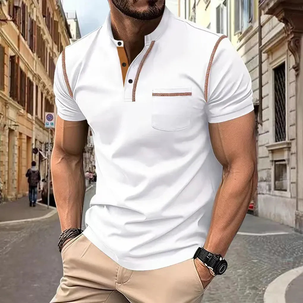 Classic Mens Polo Shirt – Smart Casual Wear