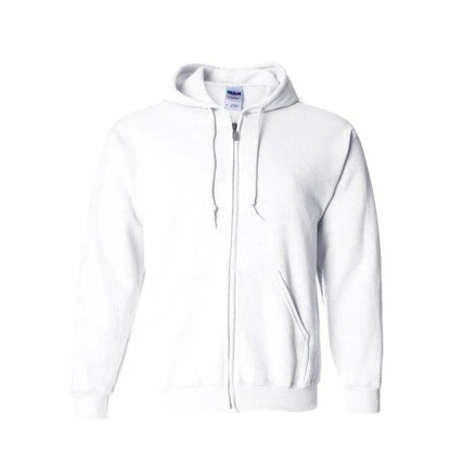 Relaxed Fit Zipper Hoodie for Men