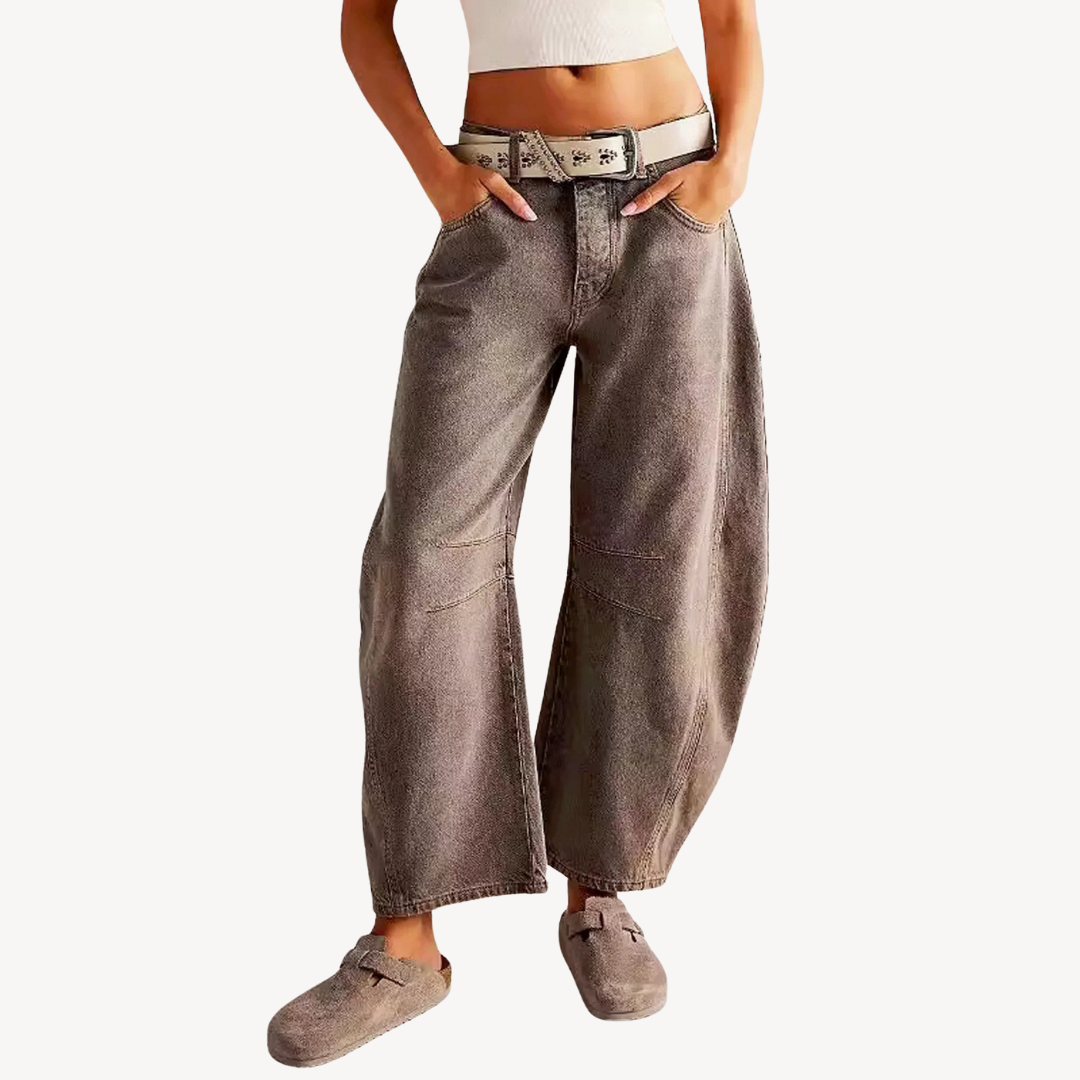Fashionable Loose Fit Womens Jeans