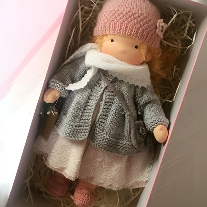 Soft Plush Artisan Teddy Doll