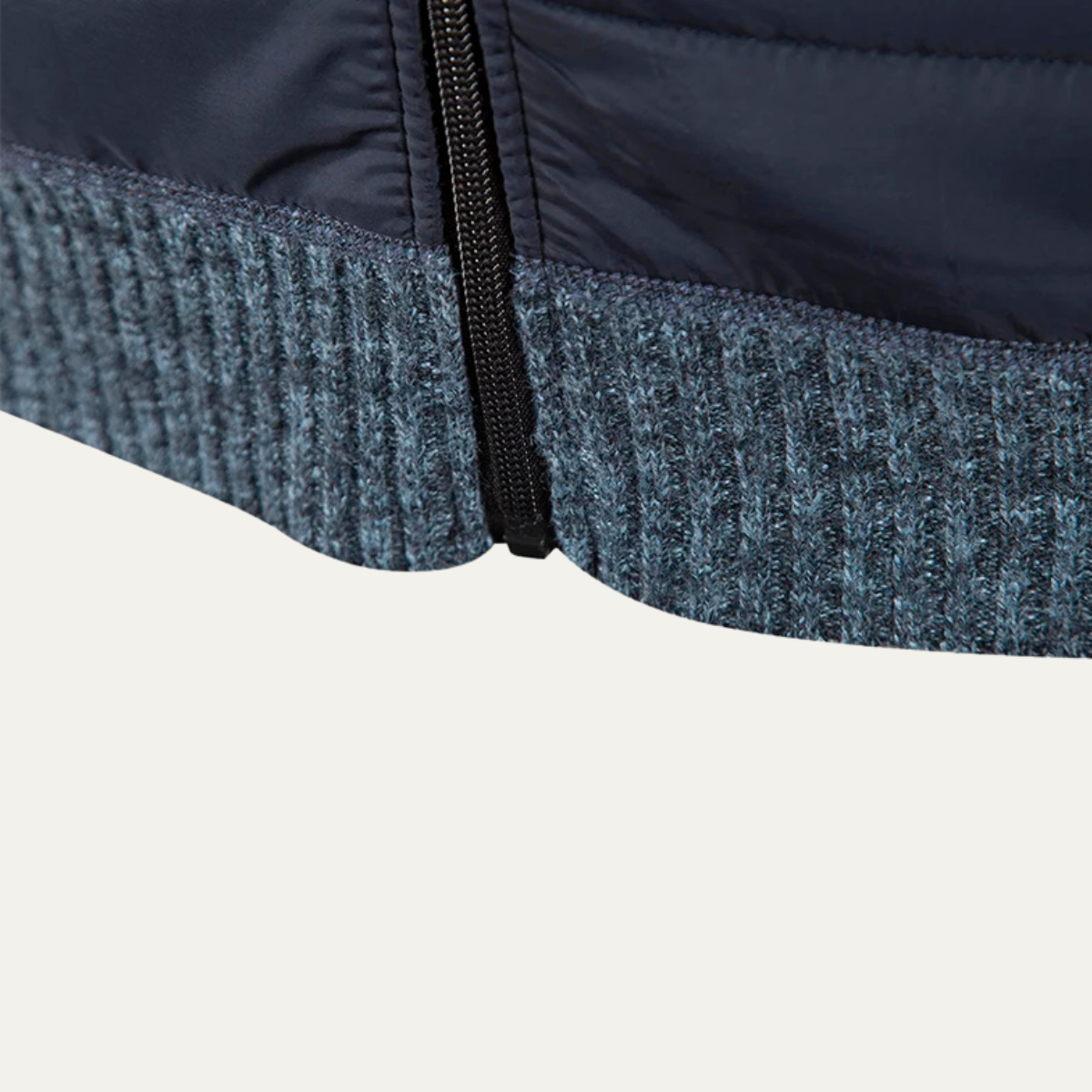 Warm Men's Padded Zipper Winter Jacket