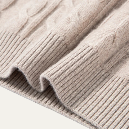 Warm Men's Crew Neck Cashmere Sweater
