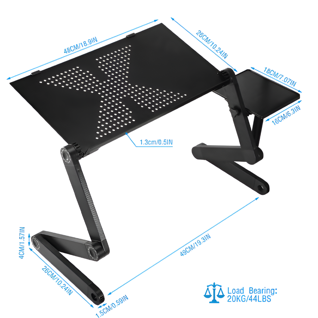 Portable Adjustable Computer Stand