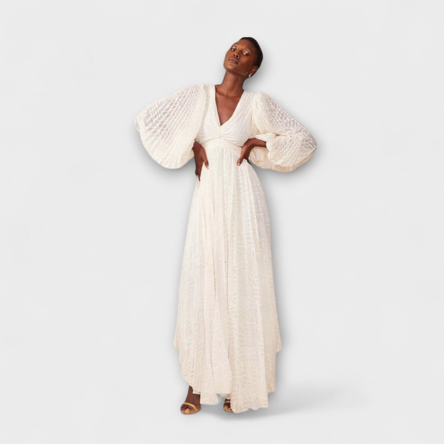Comfortable White Summer Maxi Dress