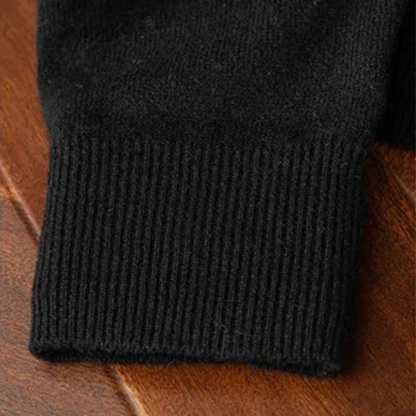 Cozy Men's Crew Neck Cashmere Sweater