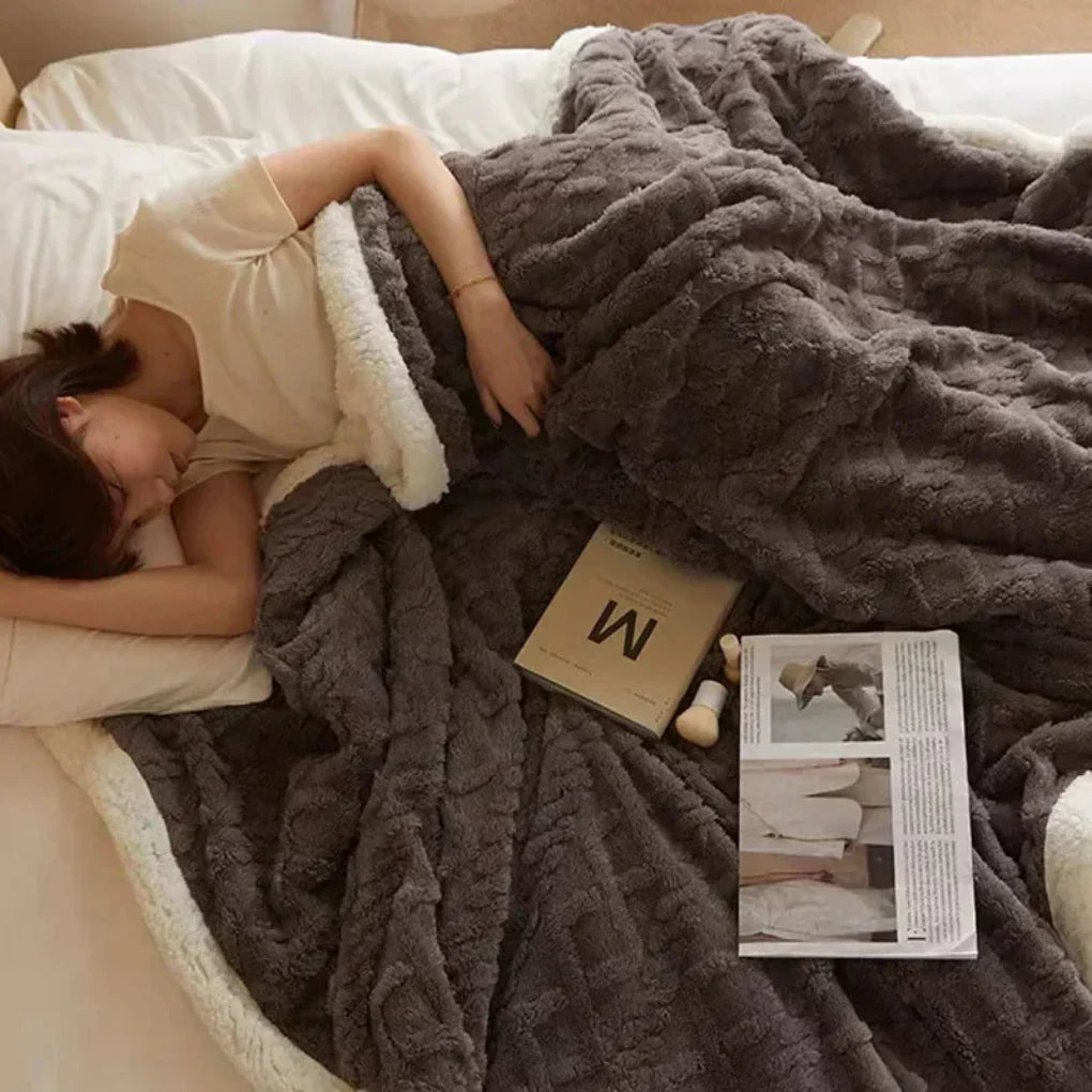 Plush Heavy Duty Throw Blanket