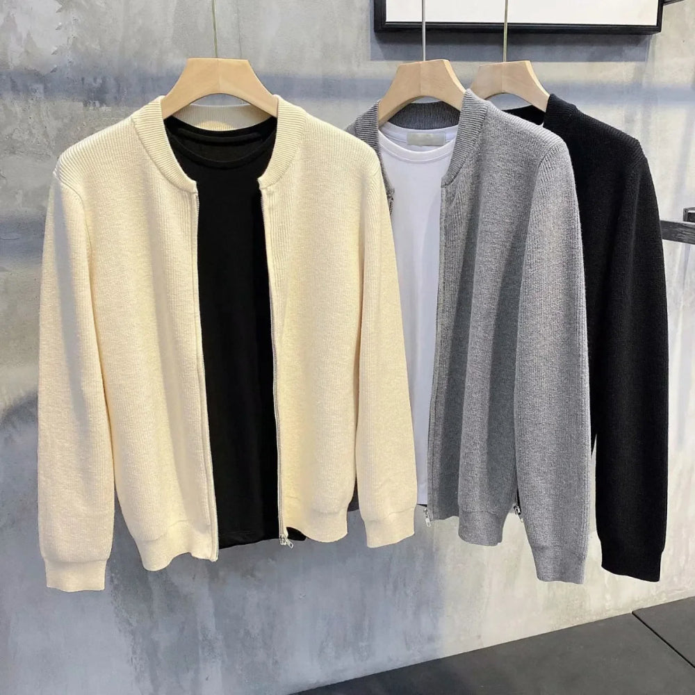 Cozy Classic Mens Knit Sweater
