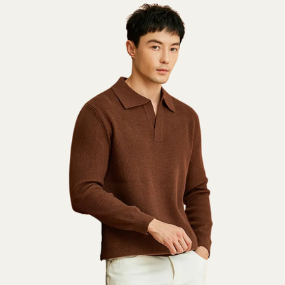 Luxurious Mens Cashmere Crew Neck Sweater