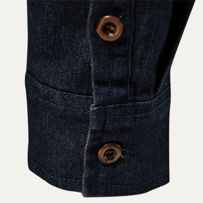 Stylish Slim Fit Men's Cotton Dress Shirt