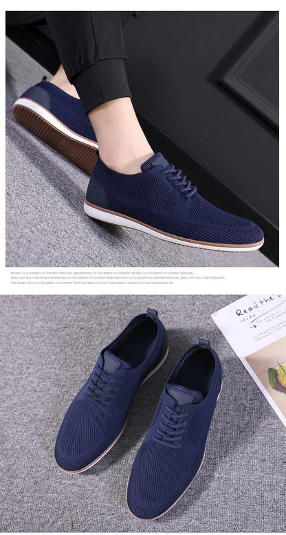 Men's Athletic Shoes - Airy Mesh Sneakers