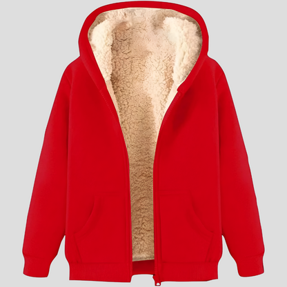 Cozy Men's Thermal Fleece Hooded Jacket