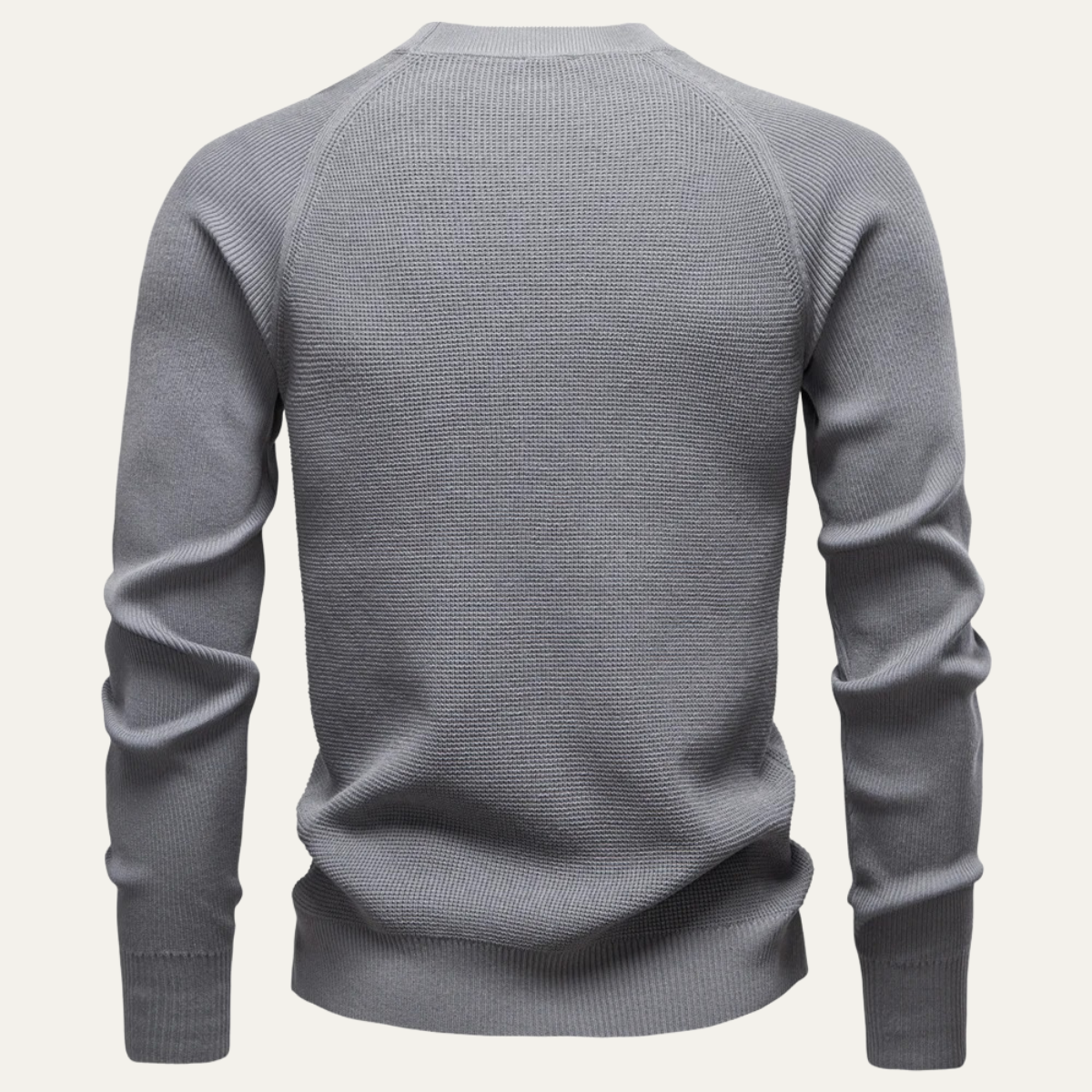 Comfortable Men's Relaxed Fit Crew Neck Sweater