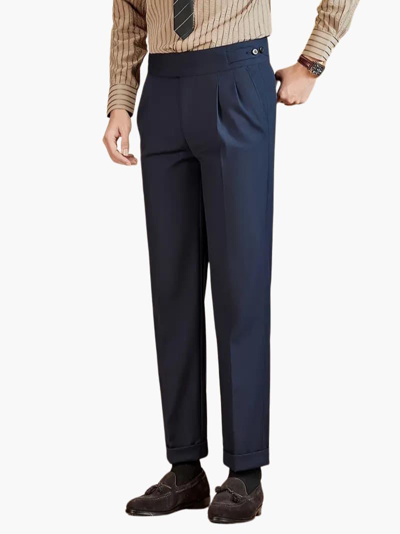 Warm Mens Formal Suit Pants
