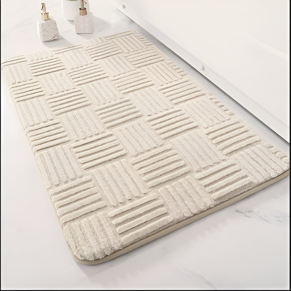 Plush Anti-Slip Bathroom Floor Mat