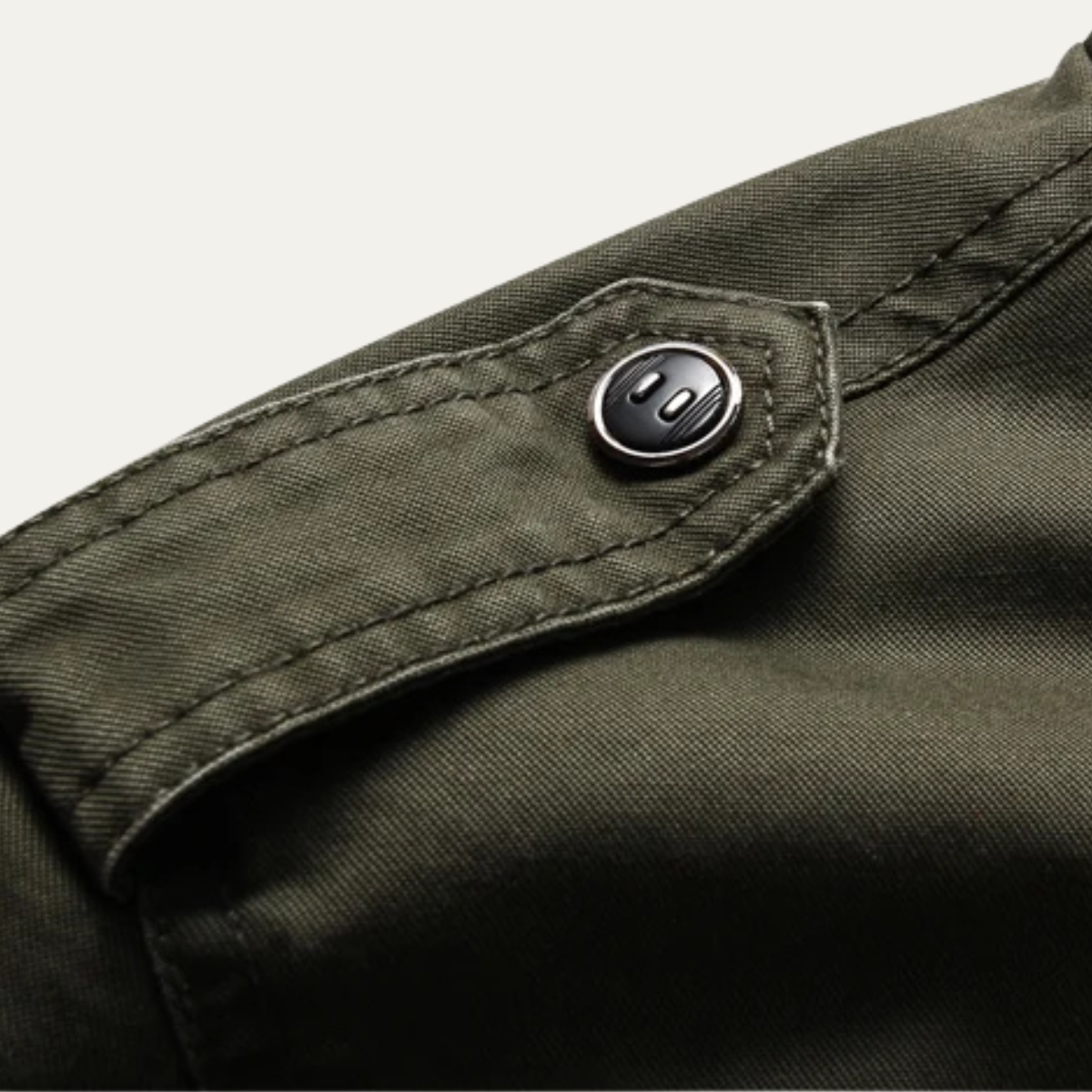 Rugged Men's Tactical Cargo Jacket