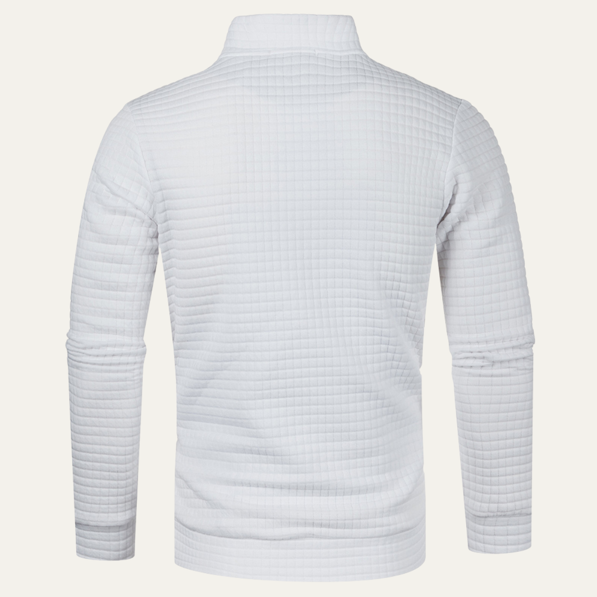Comfortable Men's Breathable Quarter Zip Fleece Sweater
