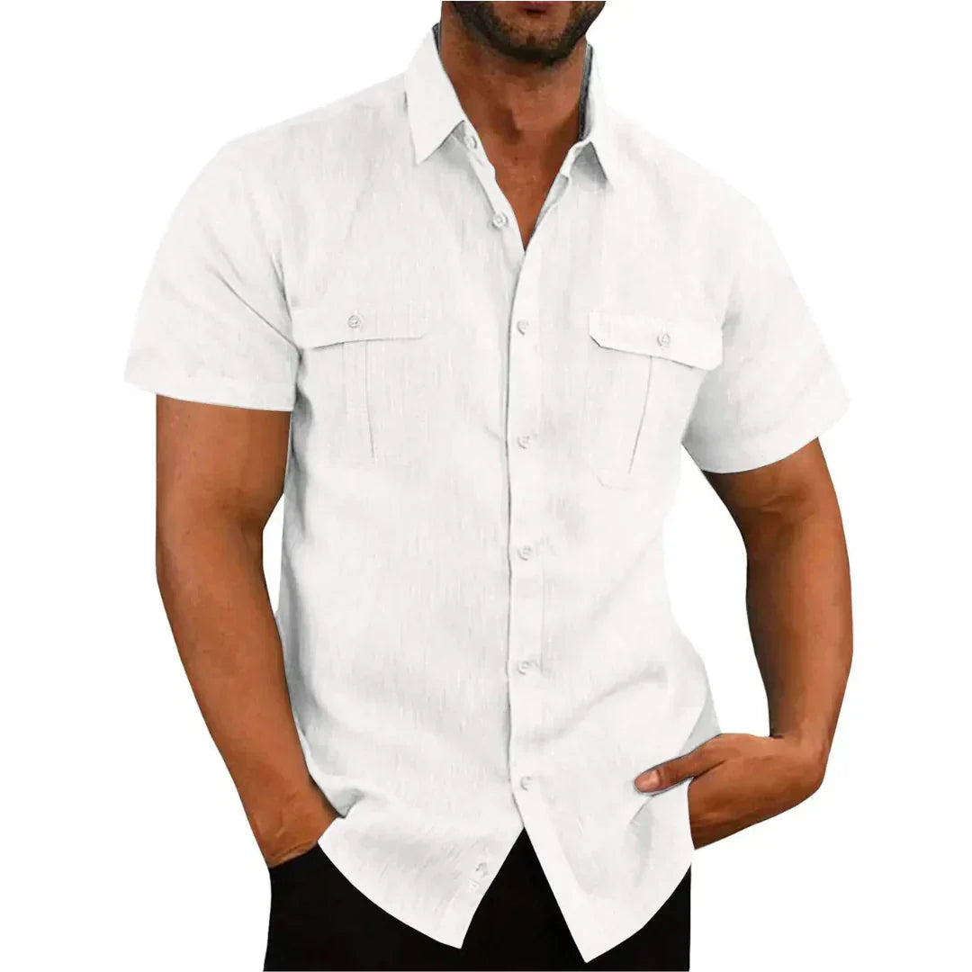 Classic Fit Short Sleeve Polo Shirt for Men - Nocini