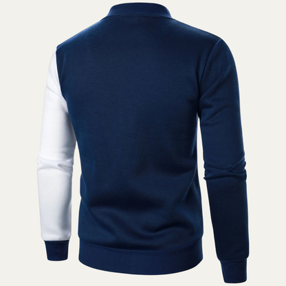Men's Slim Colourblock Windbreaker Jacket