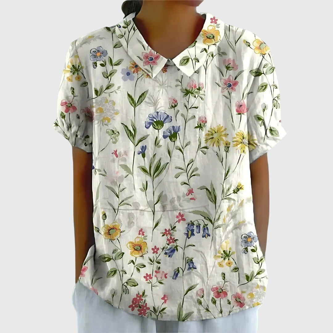 Elegant Floral Blouse for Women