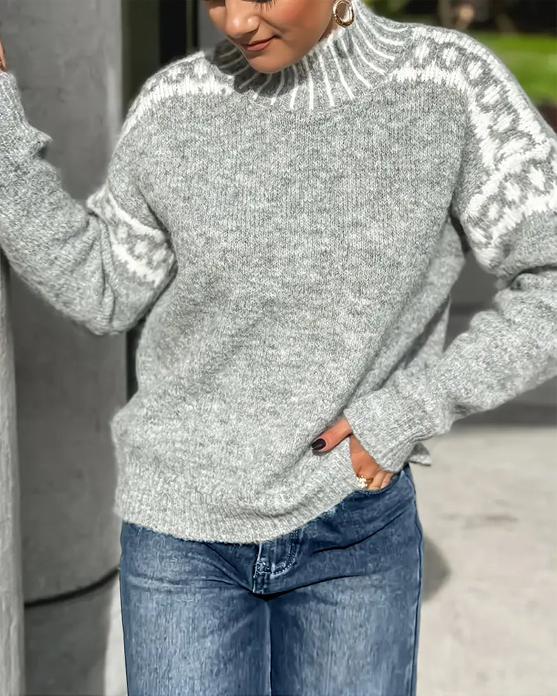 Cozy Cold Weather Knit Sweater
