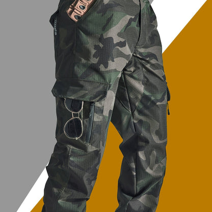 Practical Cargo Camo Work Pants