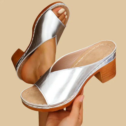 Comfortable Supportive Sandals with High Heels