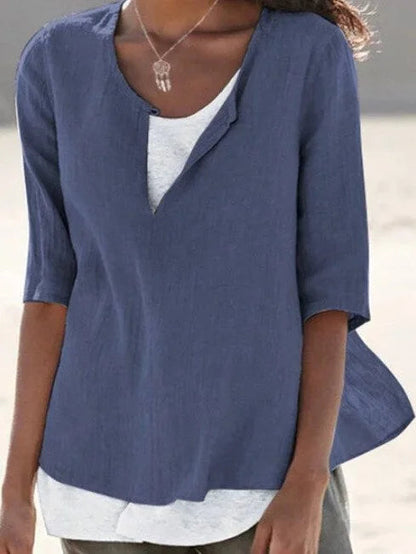 Relaxed Fit Everyday Women's Blouse