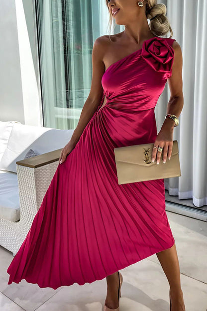 Elegant Floral Party Dress for Women - Nocini