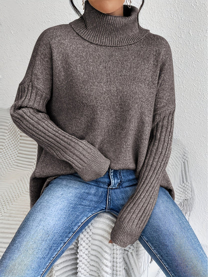 Soft Knitted Crew Neck Sweater
