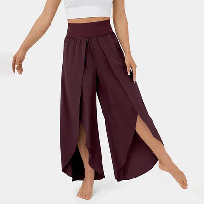 Comfortable High Waisted Wide Leg Yoga Pants