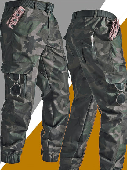 Practical Cargo Camo Work Pants